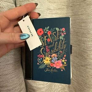 NWT Coach Sense and Sensibility book bag charm